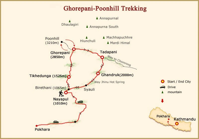 Trekking Ghorepani Poon Hill Without a Guide Made Simple: Guide To Solo Traveler