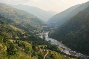 Langtang Valley view