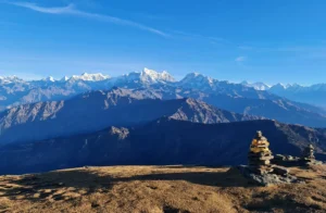 panoramic views seen on way to Pikey Peak Trek