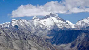 Panoramic Views of Mountains seen from Upper Dolpo Trail