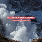 Avalanche in Mountaineering